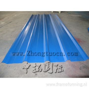 color steel wave roofing sheets forming machine